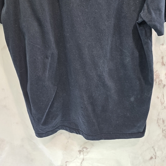 All Saints T Shirt Mens XXL Black Brace SS Crew Tee Short Sleeve Regular Fit - Picture 7 of 12